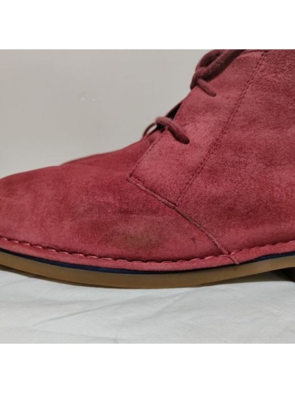 Hush Puppies Womens SZ 11 Red Crya Catelyn Ankle Booties Festival Lagenlook - Picture 11 of 11